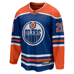 Curtis Lazar Edmonton Oilers Fanatics Home Breakaway Jersey - Royal Jerseys