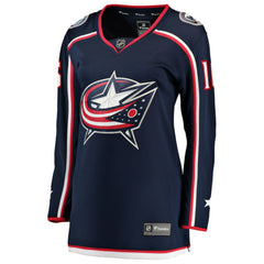Brendan Gaunce Columbus Blue Jackets Fanatics Women's Home Breakaway Jersey - Navy Jerseys