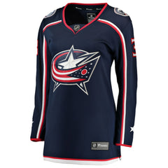 Charlie Coyle Columbus Blue Jackets Fanatics Women's Home Breakaway Jersey - Navy Jerseys
