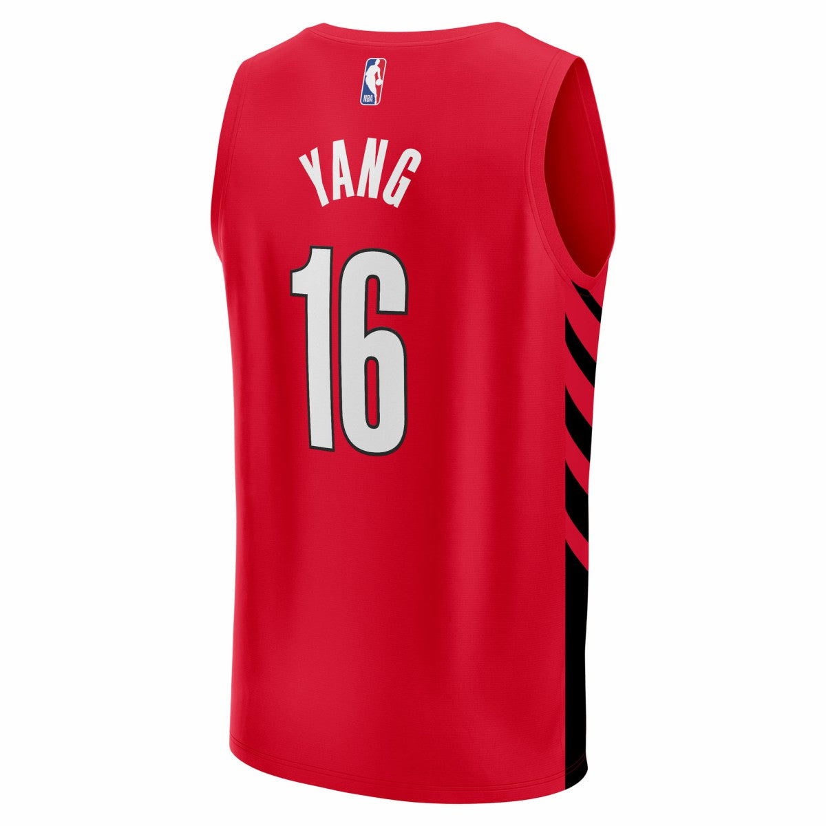 Yang Hansen Portland Trail Blazers Fast Break Replica Jersey - Red - Statement Edition for sale