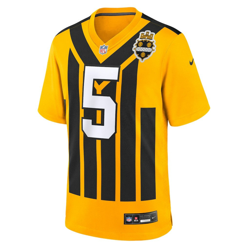 Jalen Ramsey Pittsburgh Steelers Alternate 1933 Throwback Game Jersey - Gold for sale