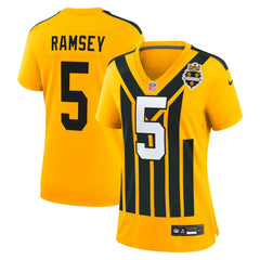 Jalen Ramsey Pittsburgh Steelers Women's Alternate 1933 Throwback Game Jersey - Gold discount