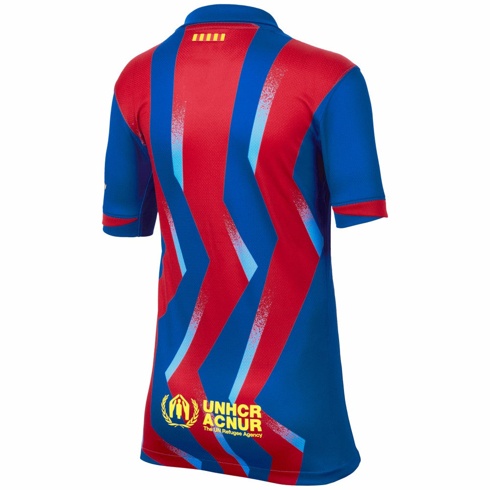Barcelona Youth 2025/26 Fourth Replica Jersey - Blue sale