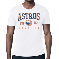 Houston Astros Starter Distressed Logo T-Shirt White