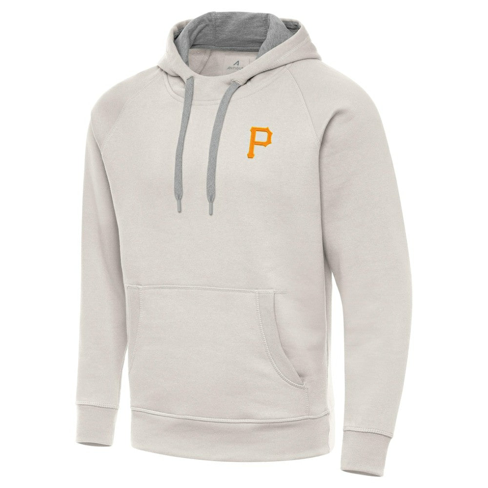 Pittsburgh Pirates Antigua Victory Pullover Hoodie Cream