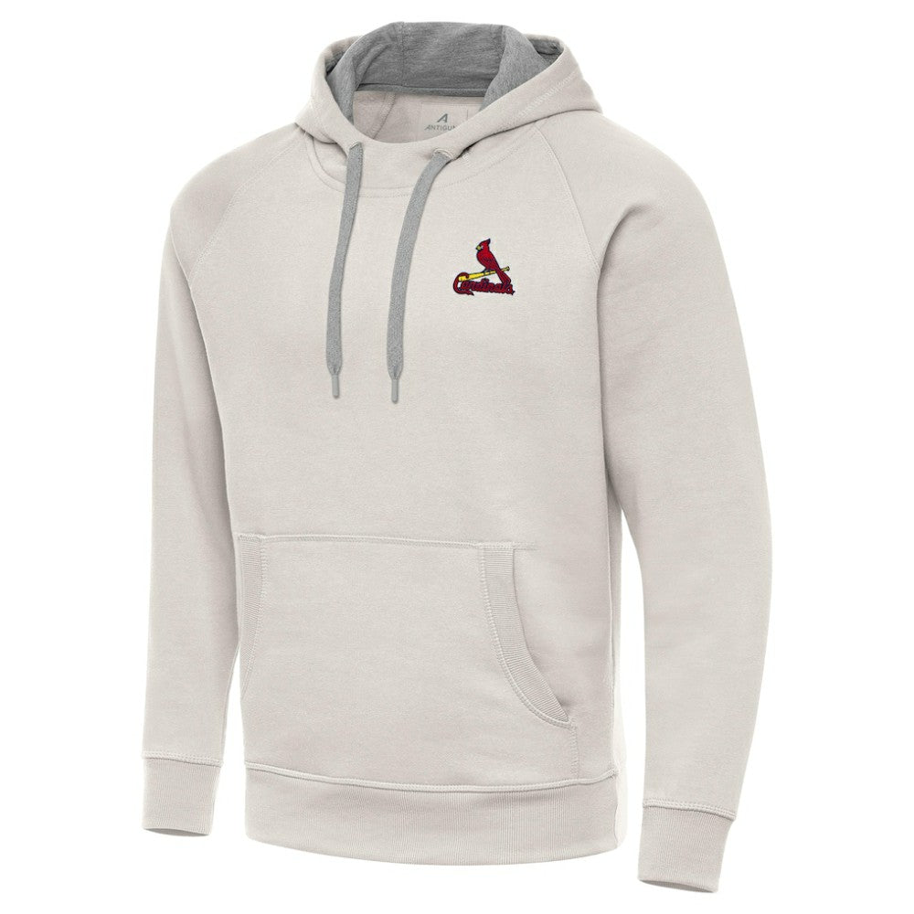 St. Louis Cardinals Antigua Victory Pullover Hoodie Cream