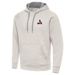 St. Louis Cardinals Antigua Victory Pullover Hoodie Cream