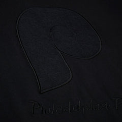 Philadelphia Phillies Women's Cooperstown Collection Phantom Cropped T-Shirt Black