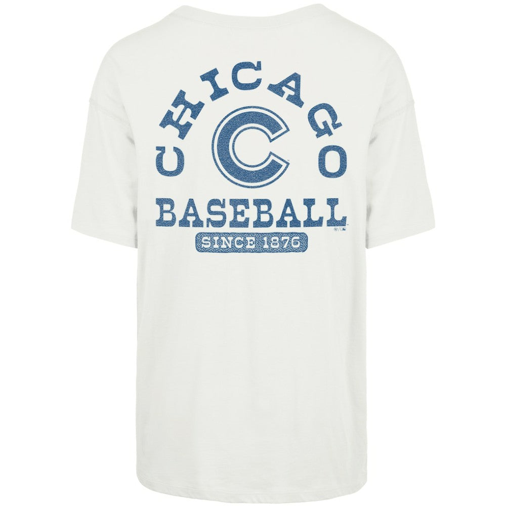 Chicago Cubs Women's Back Canyon Sadie T-Shirt Natural