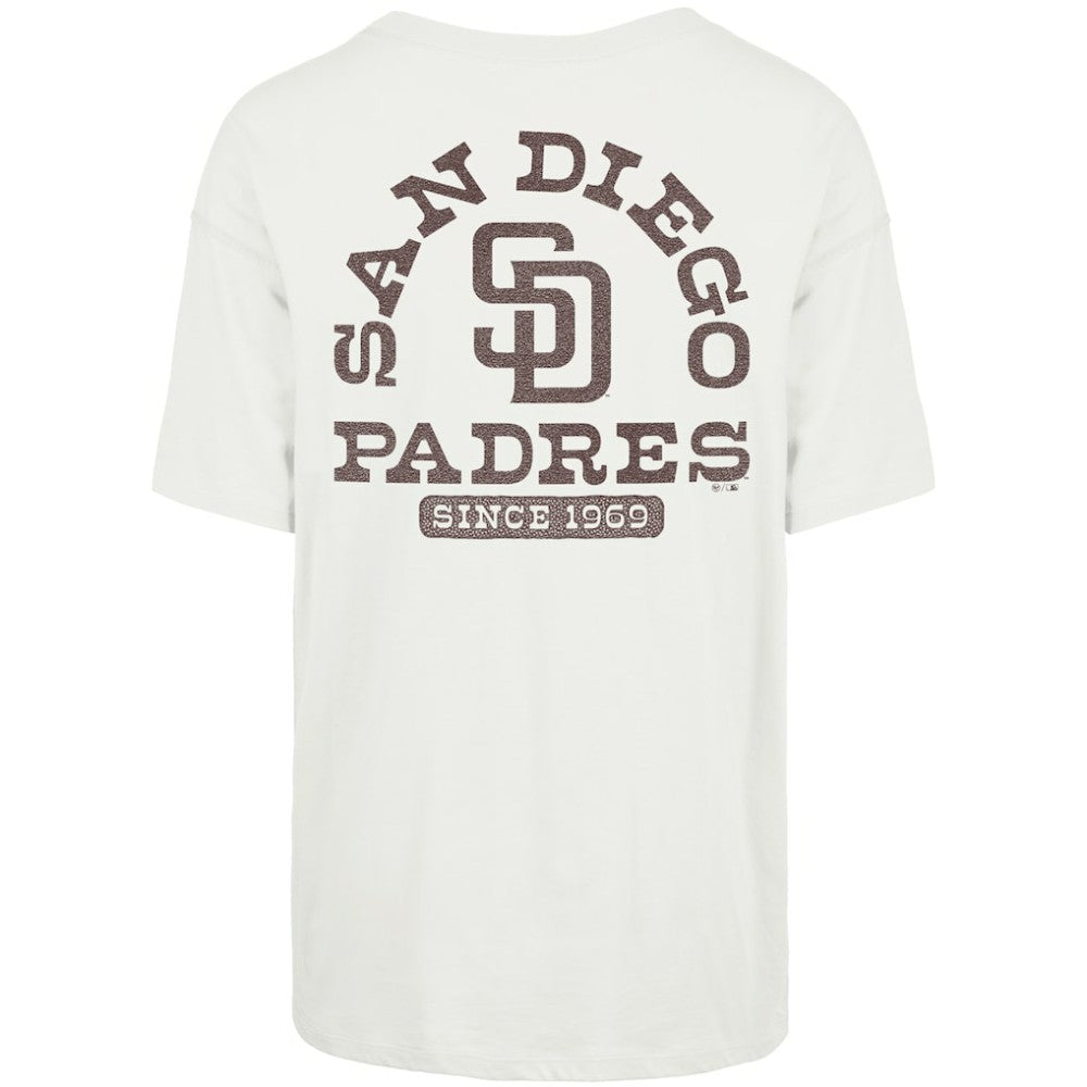 San Diego Padres Women's Back Canyon Sadie T-Shirt Natural