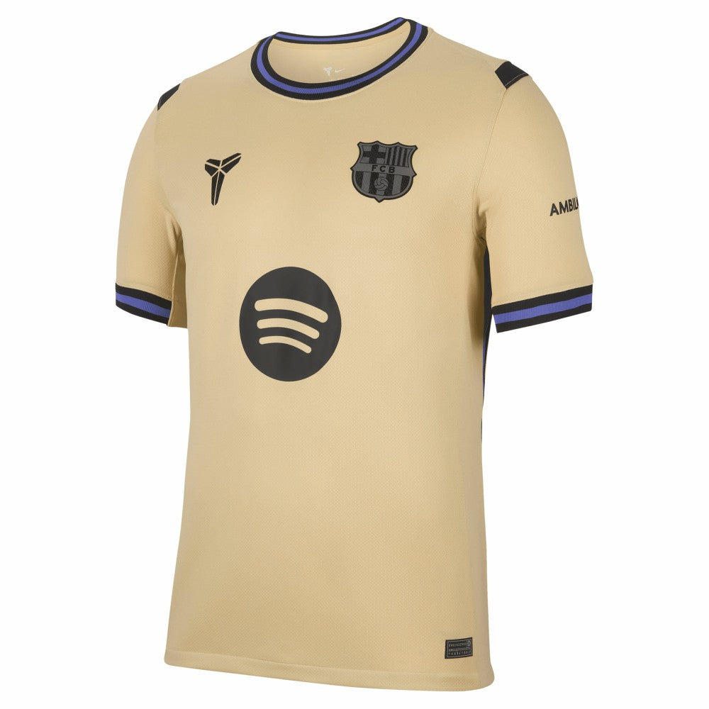 Lamine Yamal Barcelona 2025/26 Away Stadium Replica Jersey - Gold online