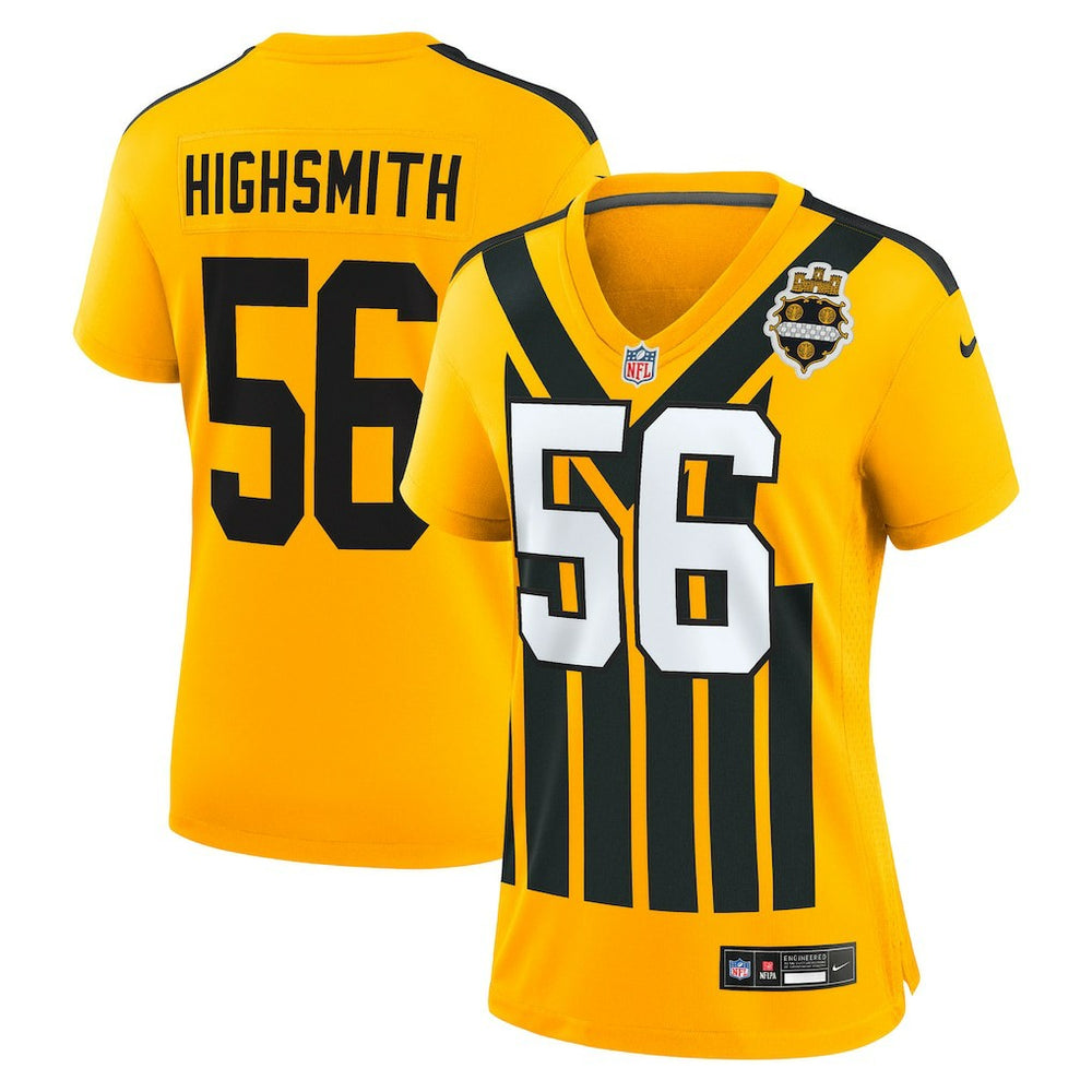 Alex Highsmith Pittsburgh Steelers Women's Alternate Game Jersey - Gold on sale