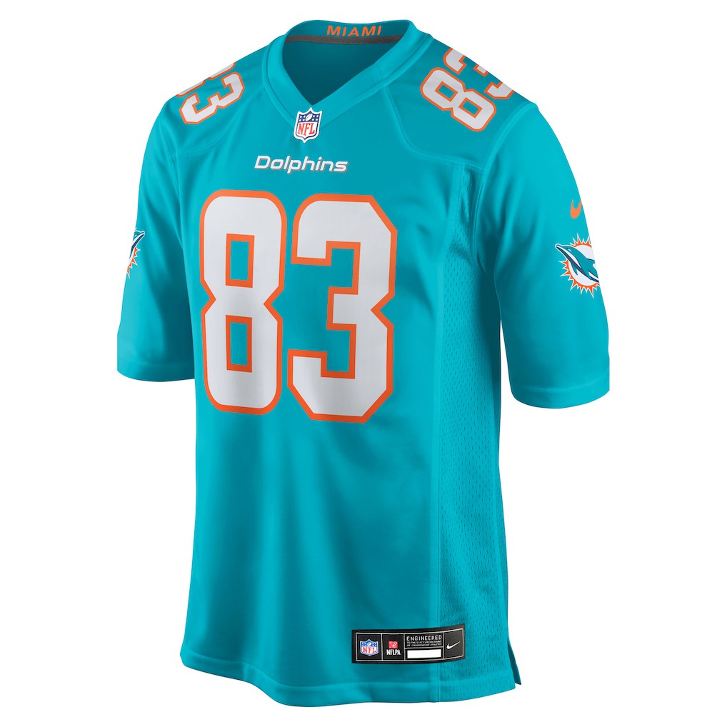 Darren Waller Miami Dolphins Team Game Jersey - Aqua online