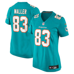 Darren Waller Miami Dolphins Women's Team Game Jersey - Aqua outlet