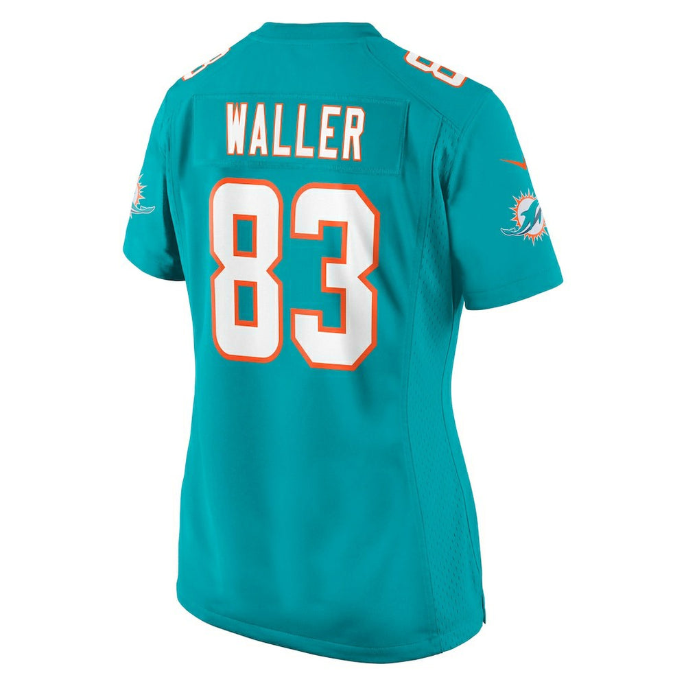 Darren Waller Miami Dolphins Women's Team Game Jersey - Aqua outlet