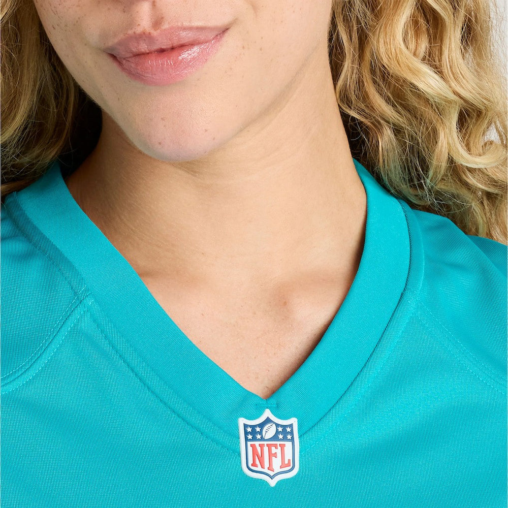 Darren Waller Miami Dolphins Women's Team Game Jersey - Aqua outlet