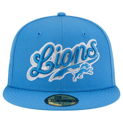 Detroit Lions New Era Born x Raised 59FIFTY Fitted Hat - Blue for sale