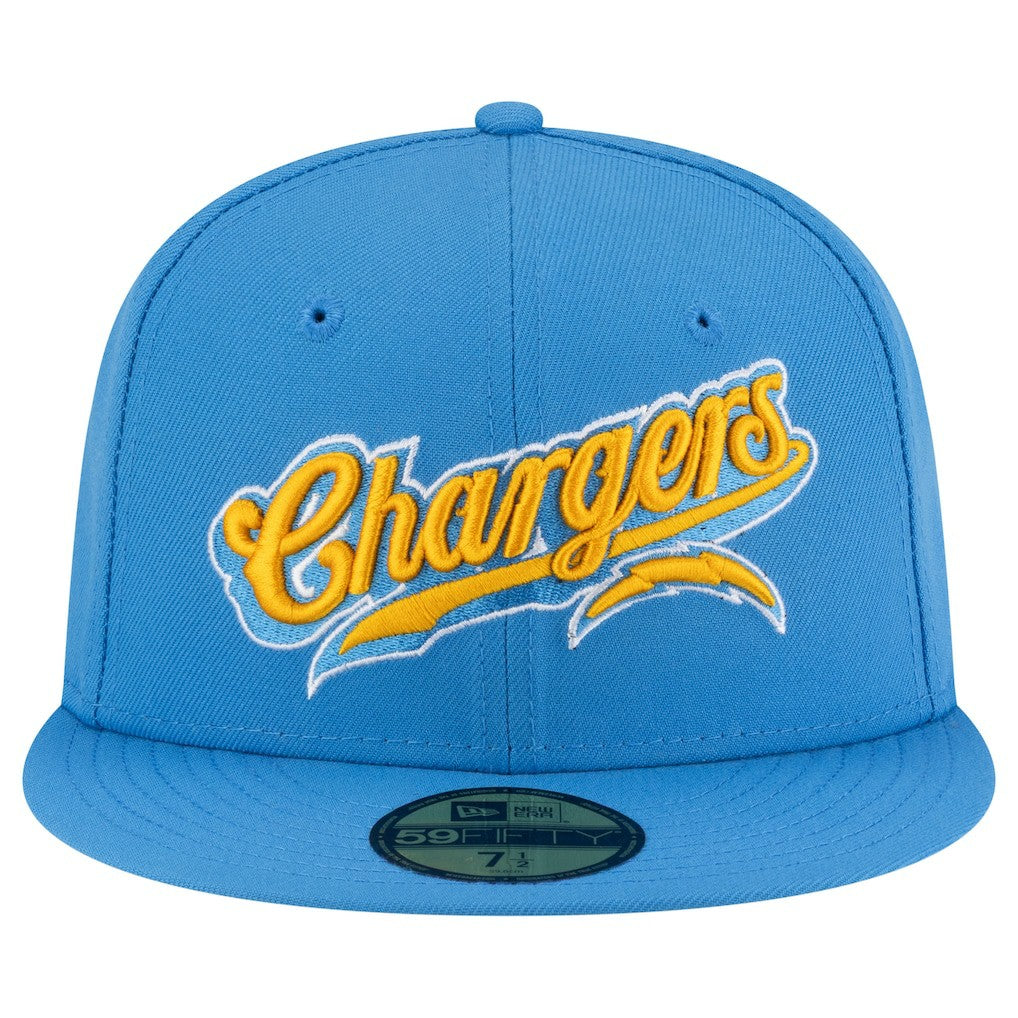 Los Angeles Chargers New Era Born x Raised 59FIFTY Fitted Hat - Powder Blue outlet