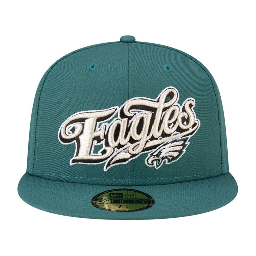 Philadelphia Eagles New Era Born x Raised 59FIFTY Fitted Hat - Midnight Green outlet