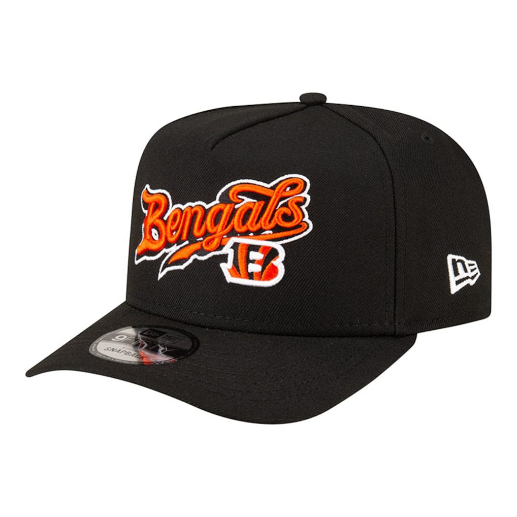 Cincinnati Bengals New Era Born x Raised A-Frame 9FIFTY Snapback Hat - Black sale