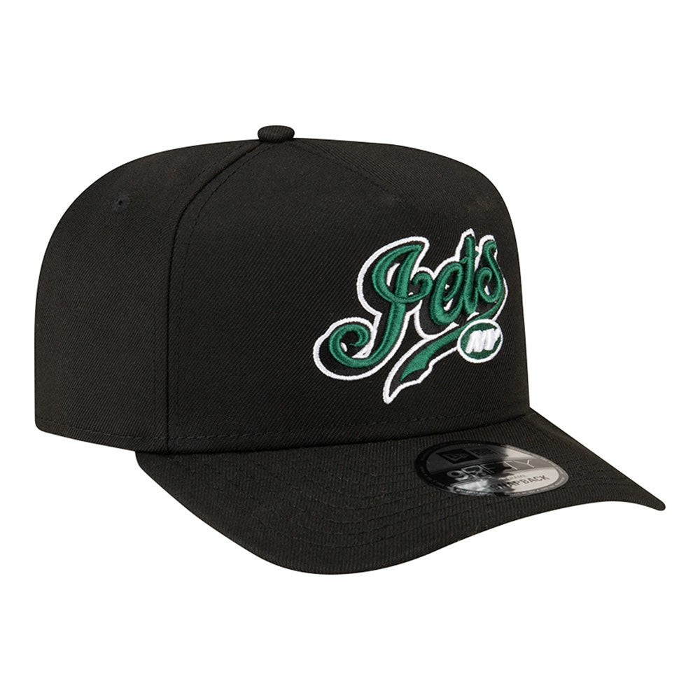 New York Jets New Era Born x Raised A-Frame 9FIFTY Snapback Hat - Black sale