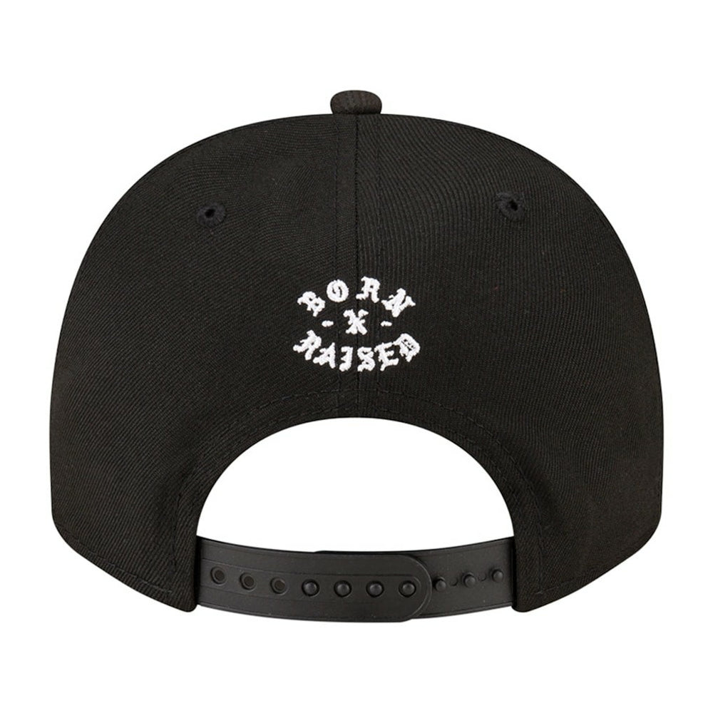 Miami Dolphins New Era Born x Raised A-Frame 9FIFTY Snapback Hat - Black discount