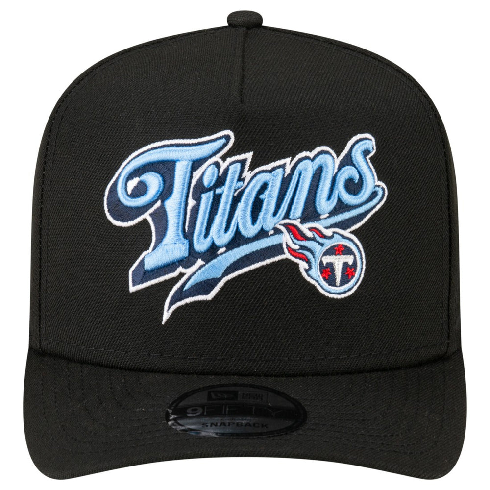 Tennessee Titans New Era Born x Raised A-Frame 9FIFTY Snapback Hat - Black outlet