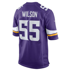 Eric Wilson Minnesota Vikings Team Game Jersey - Purple cheap