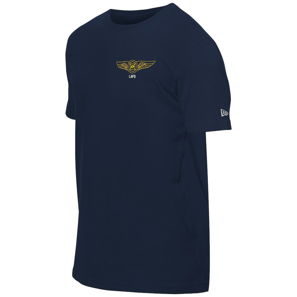 Los Angeles Rams x LAFD New Era Air Ops T-Shirt - Navy cheap