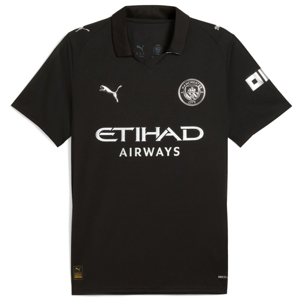 Phil Foden Manchester City 2025/26 Away Replica Player Jersey - Black discount