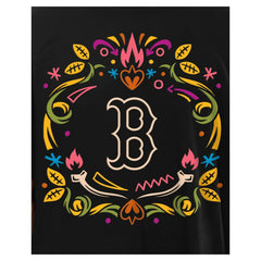 Boston Red Sox Día de los Muertos T-Shirt Black