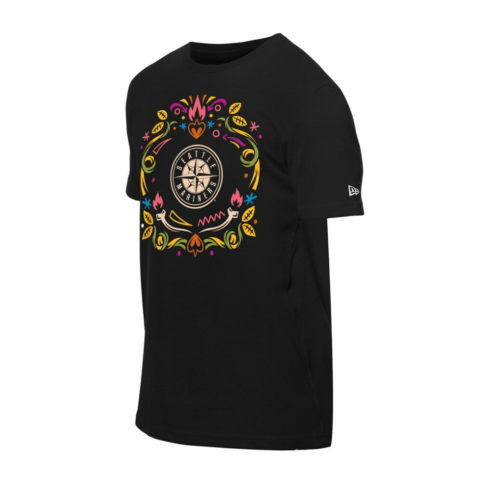 Seattle Mariners Día de los Muertos T-Shirt Black