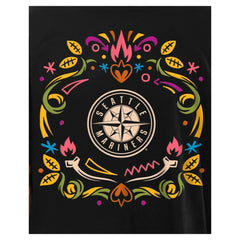 Seattle Mariners Día de los Muertos T-Shirt Black