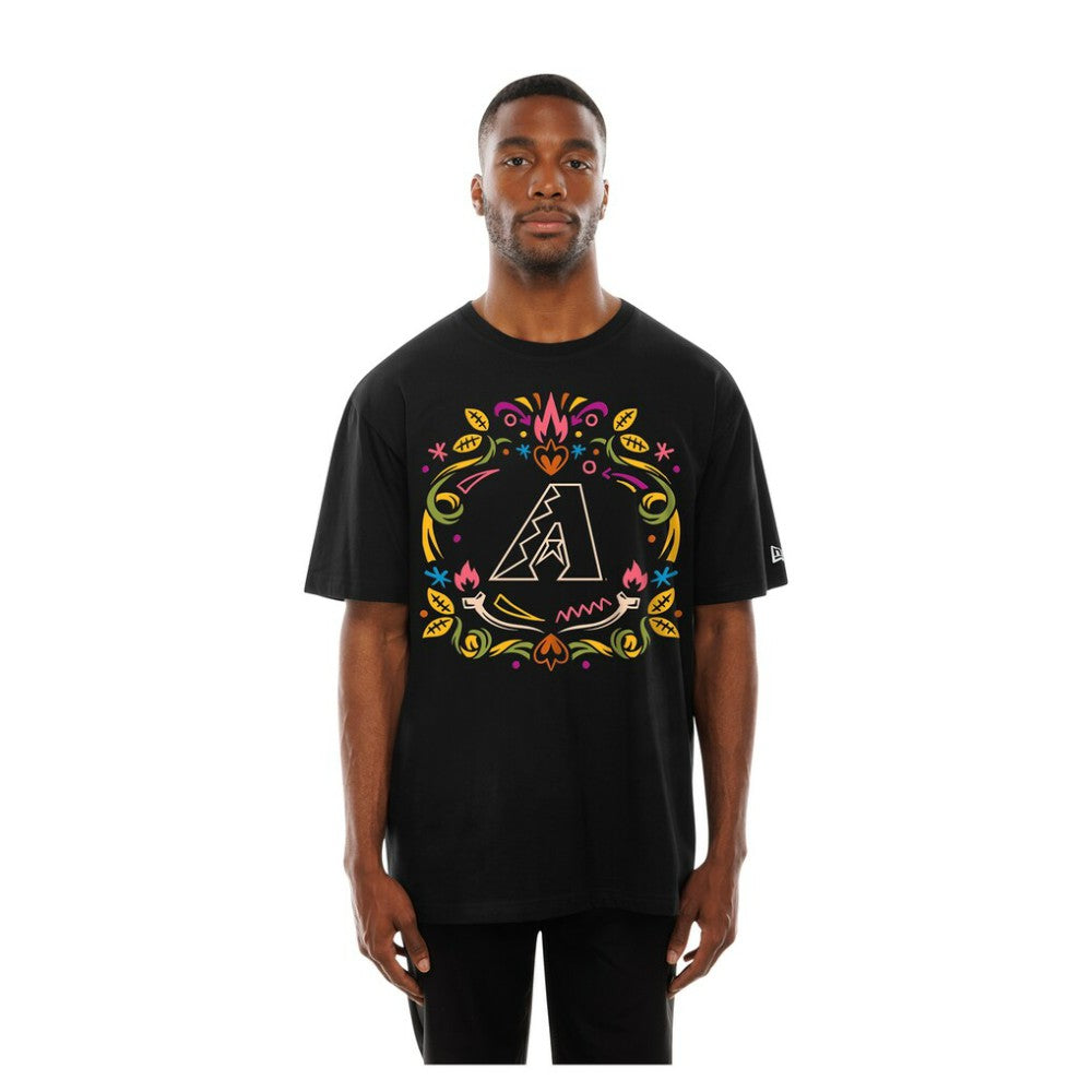 Arizona Diamondbacks Día de los Muertos T-Shirt Black