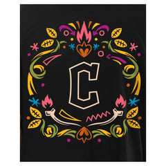 Cleveland Guardians Día de los Muertos T-Shirt Black