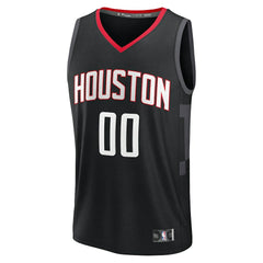 Houston Rockets Youth Fast Break Custom Jersey - Statement Edition - Black on sale