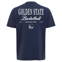 Golden State Warriors Sportiqe Unisex Athletic Club Collection Duke Relaxed Fit Premium T-Shirt sale - Blue sale