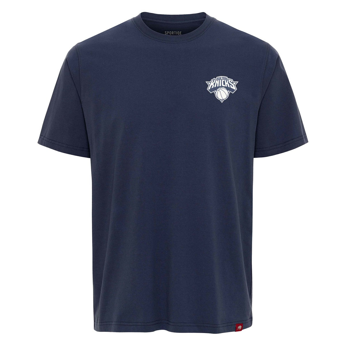 New York Knicks Sportiqe Unisex Athletic Club Collection Duke Relaxed Fit Premium T-Shirt - Blue discount
