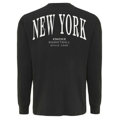 New York Knicks Sportiqe Unisex Athletic Club Collection Sherwood Relaxed Fit Premium Long-Sleeve T-Shirt - Anthracite outlet