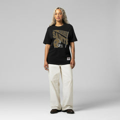 New Orleans Saints Women's Team Dynamic Boyfriend T-Shirt - Black for sale