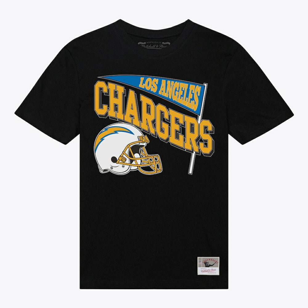Los Angeles Chargers Women's Team Dynamic Boyfriend T-Shirt - Black cheap