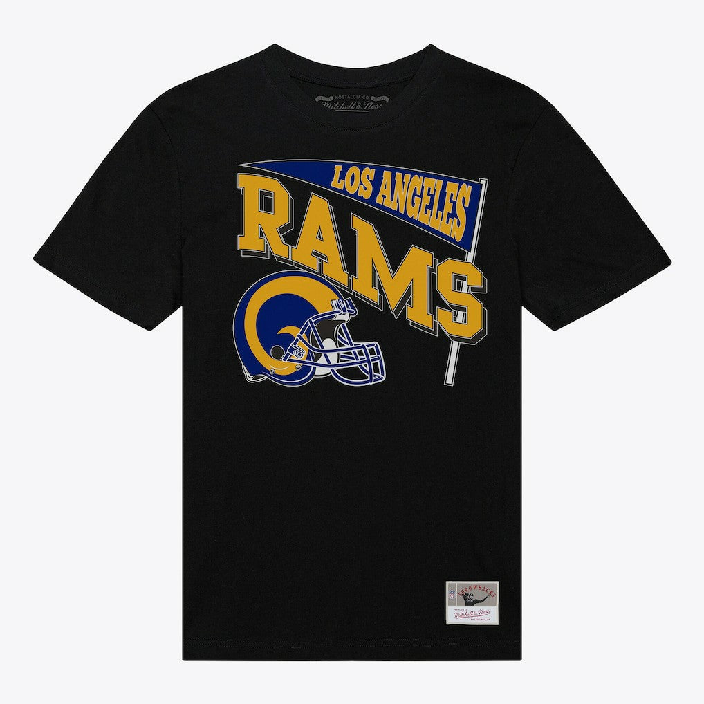 Los Angeles Rams Women's Team Dynamic Boyfriend T-Shirt - Black outlet