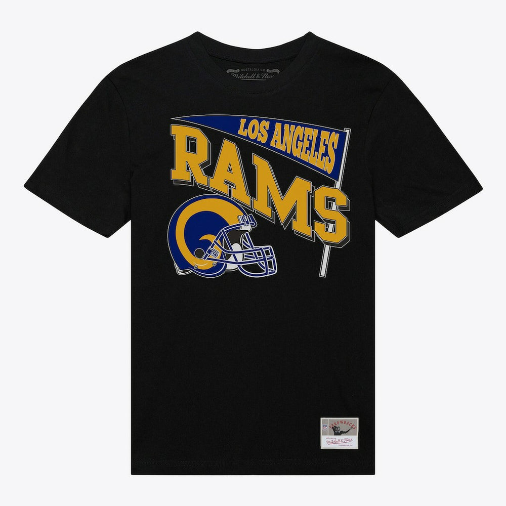 Los Angeles Rams Women's Team Dynamic Boyfriend T-Shirt - Black outlet
