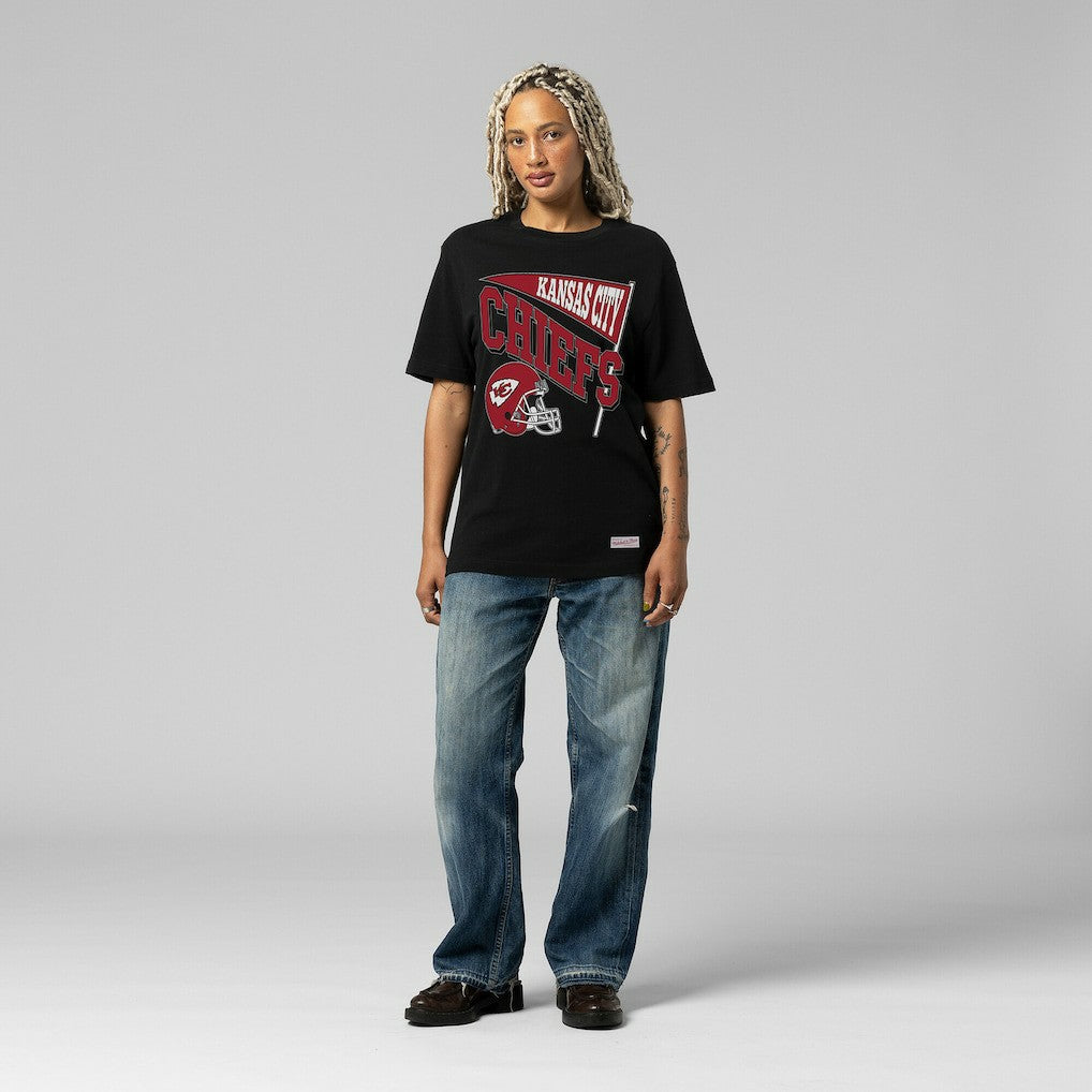 Kansas City Chiefs Women's Team Dynamic Boyfriend T-Shirt - Black online