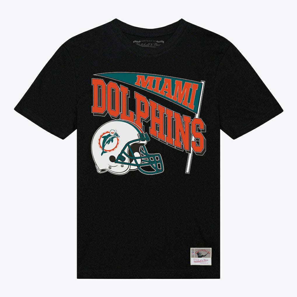 Miami Dolphins Women's Team Dynamic Boyfriend T-Shirt - Black online
