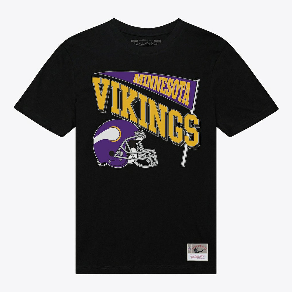 Minnesota Vikings Women's Team Dynamic Boyfriend T-Shirt - Black for sale
