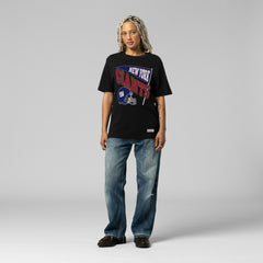 New York Giants Women's Team Dynamic Boyfriend T-Shirt - Black discount