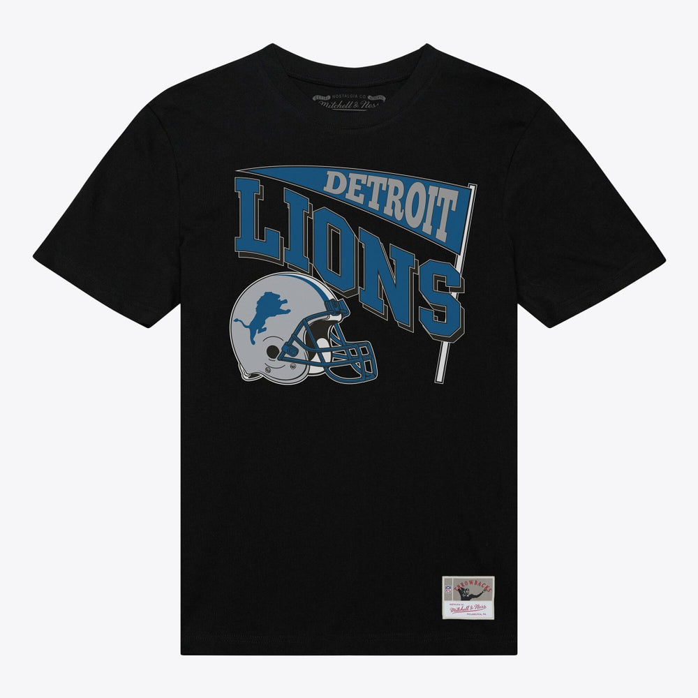 Detroit Lions Women's Team Dynamic Boyfriend T-Shirt - Black outlet