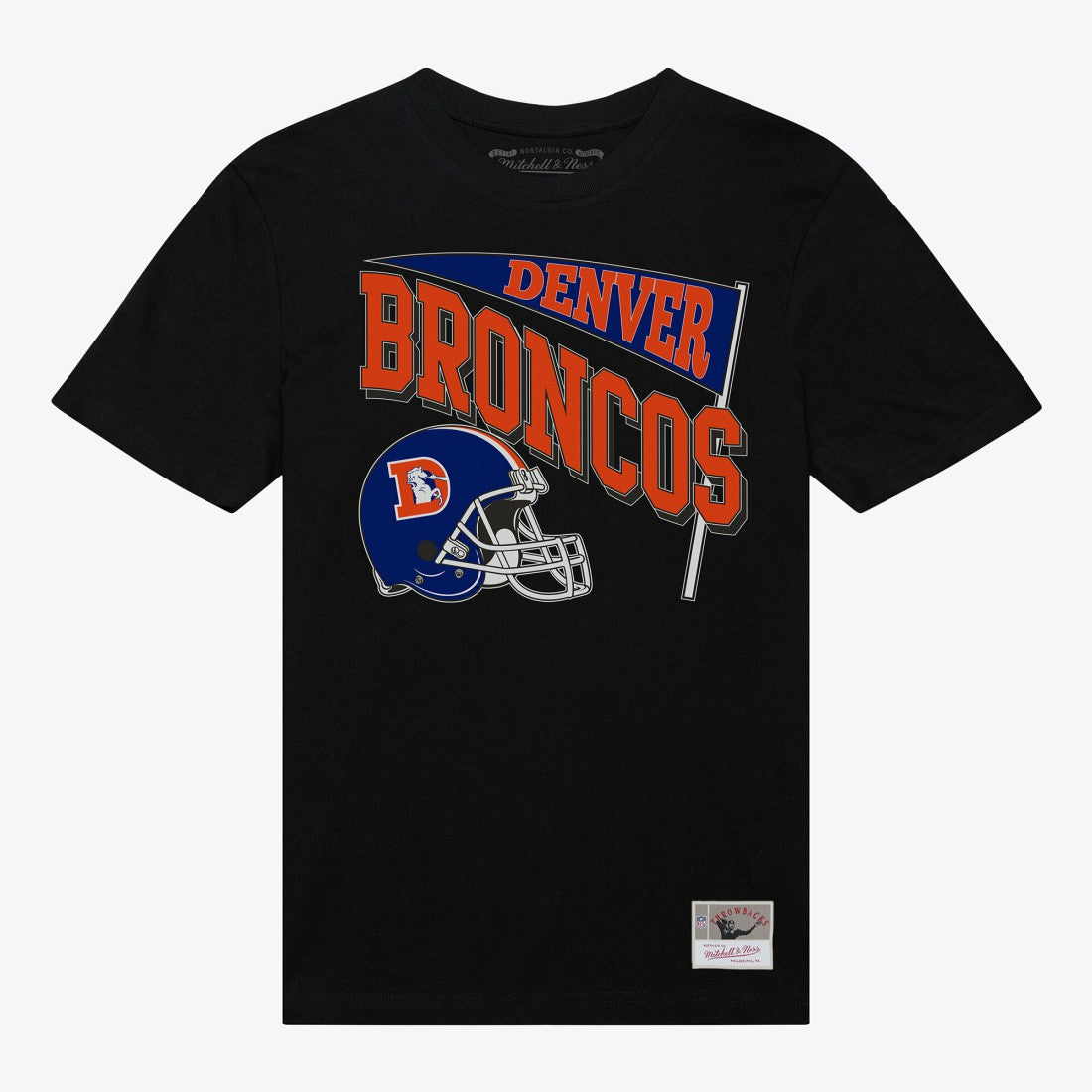 Denver Broncos Women's Team Dynamic Boyfriend T-Shirt - Black discount