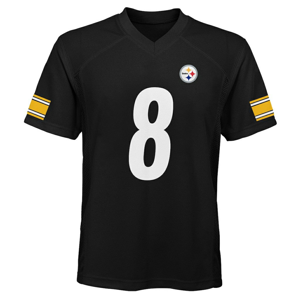 Aaron Rodgers Pittsburgh Steelers Outerstuff Youth Replica Player Jersey - Black sale